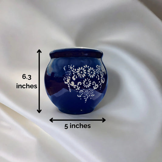 Lustrous Lapis (Ceramic Pot)